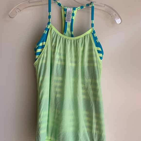 Ivivva Other - Ivivva Lululemon Double Dutch Tank Blue/Green ~12